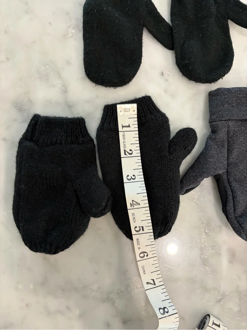 Head Kids Mittens Set - Black & Charcoal